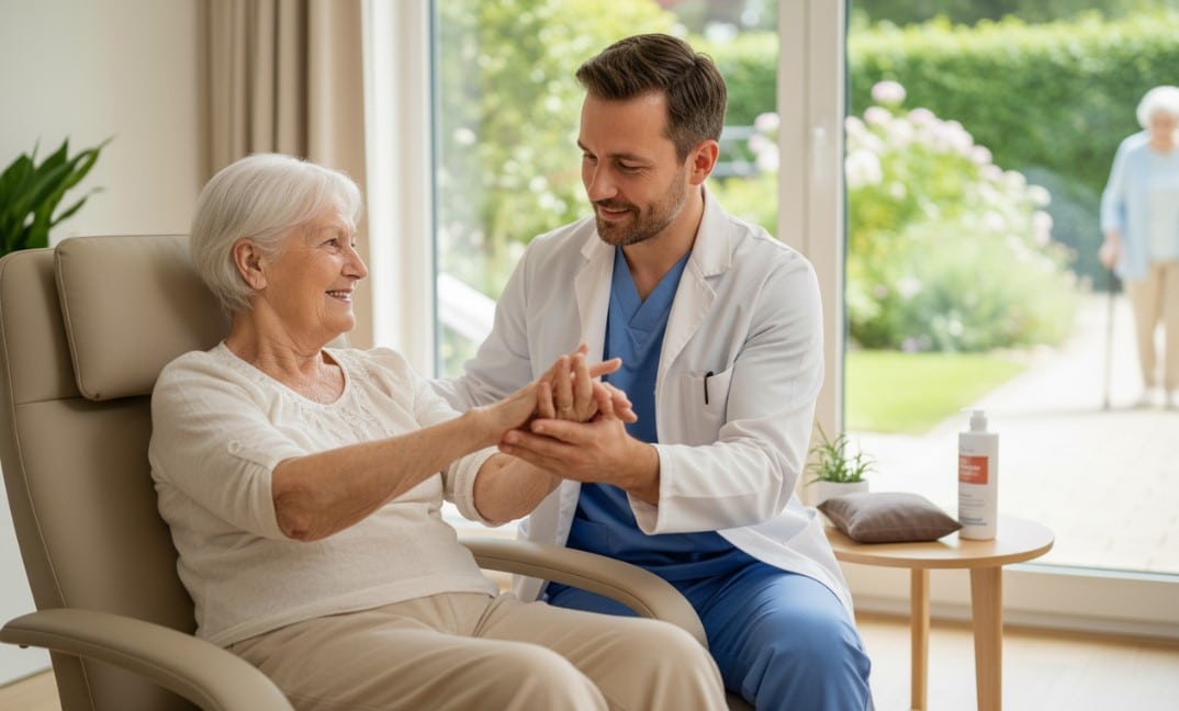 Arthrose et douleurs chroniques en maison de repos : prise en charge non médicamenteuse et analgésie adaptée.