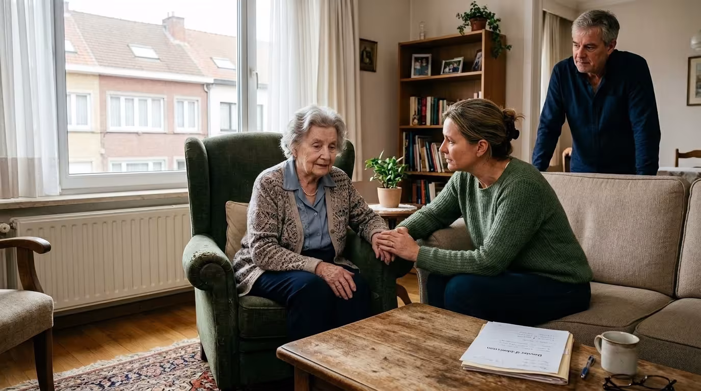 Préparer l’entrée en maison de repos d’une personne âgée désorientée en Belgique
